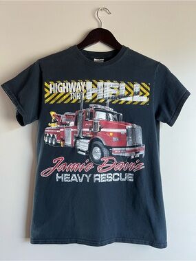 5/$20 Gildan 100% Cotton Unisex Small Jamie Davis Rescue Highway Through Hell